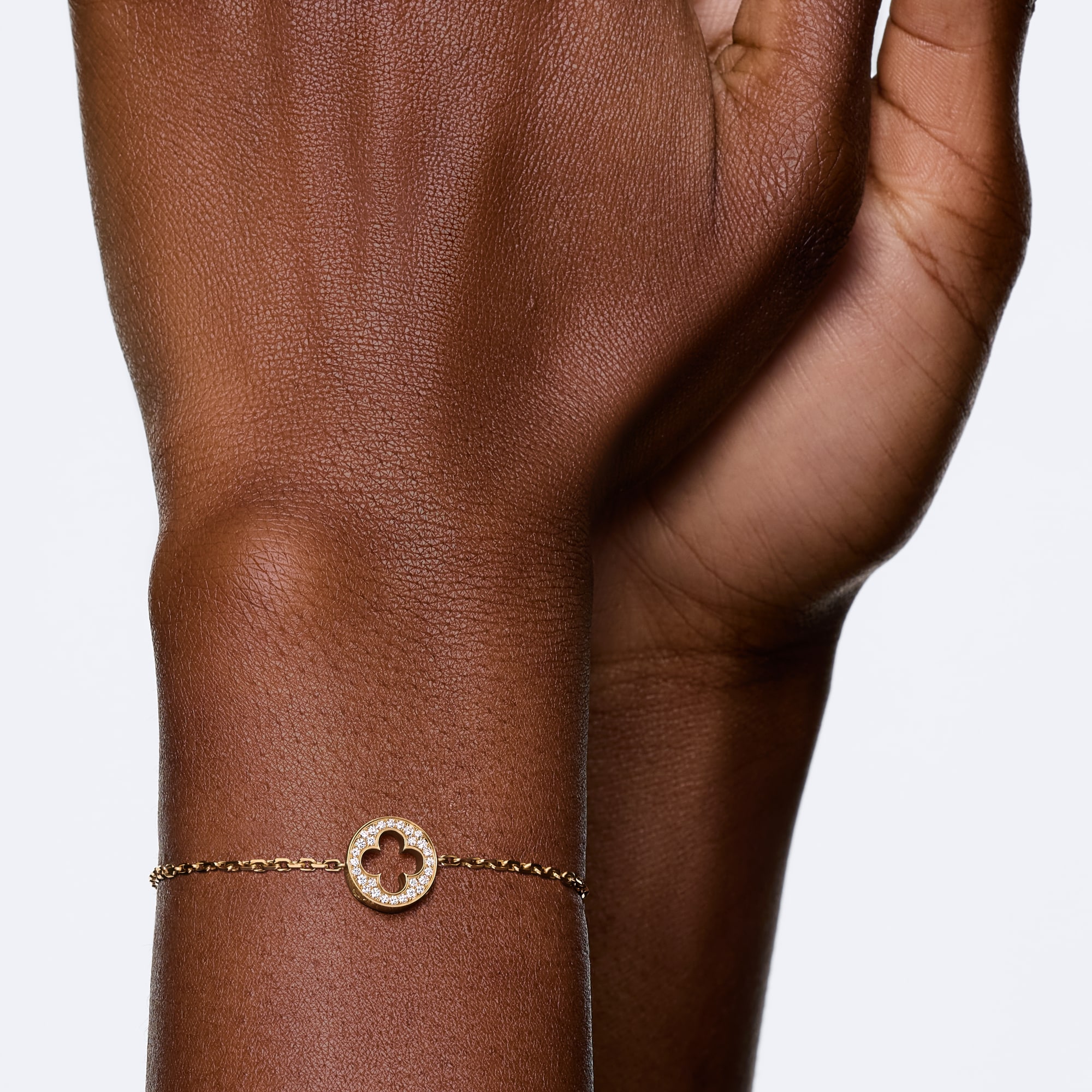 【早い者勝ち】LOUISVUITTON bracelet Empreinte Chain Bracelet, Yellow Gold and Diamonds - Jewelry
